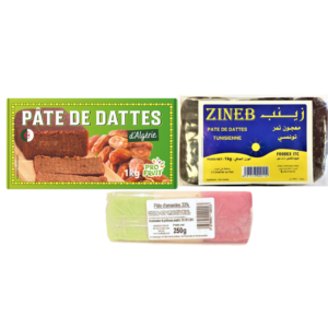 Dried fruit pastes