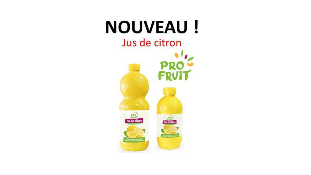 Jus de citron PROFRUIT