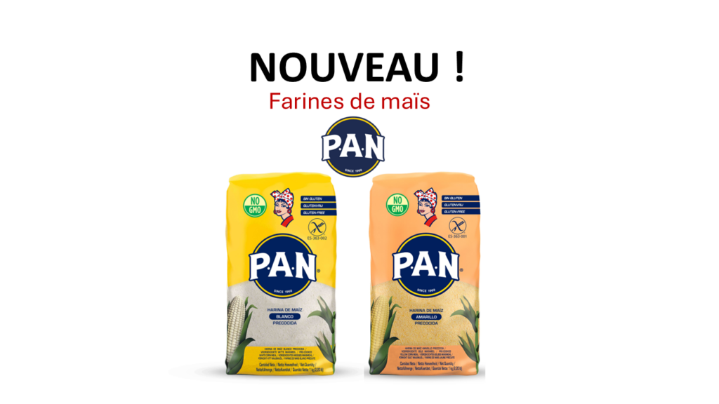 Farines de maïs Harina P.A.N